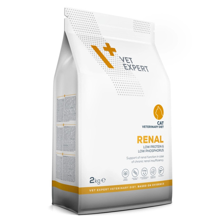 VetExpert Veterinary Diet Renal Cat 2kg Sucha Weterynaryjna Karma Dla Kotów Z Niewydolnością Nerek