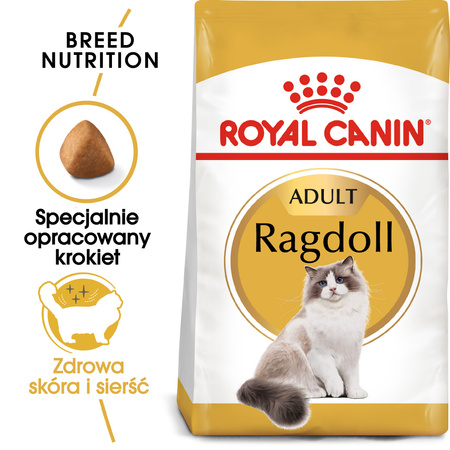 Royal Canin FBN Ragdol Adult 10kg Karma Sucha Dla Kotów Dorosłych Rasy Ragdoll