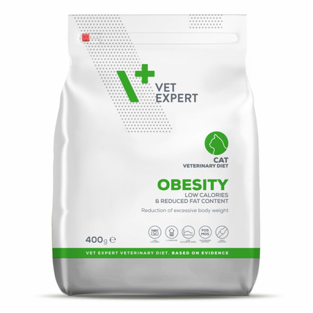 Vet Expert Obesity Sucha Karma Dietetyczna Dla Kota Z Drobiem 400g Redukcja Masy Ciała