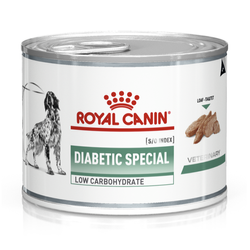 Royal Canin Veterinary VHN Dog Diabetic Low Carbohydrate Loaf S/O 195g Mokra Karma Pasztet Dla Psów Kontrola Cukru