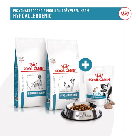 Royal Canin Dog Hypoallergenic Treats 230g Hipoalergiczny Przysmak Dla Psów Dorosłych