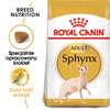 Royal Canin FBN Sphynx Adult 10kg Karma Sucha Dla Kotów Dorosłych Rasy Sfinks