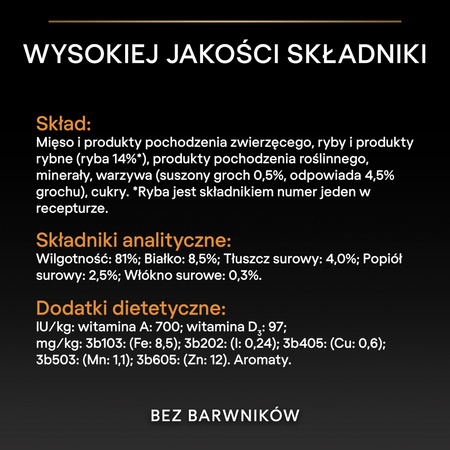 Purina Pro Plan Everyday Nutrition All Size Adult 400g Mokra Karma Dla Psa Bogata w Rybę w Galaretce