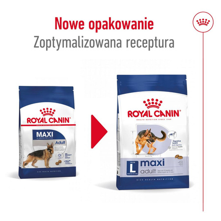 Royal Canin Adult Maxi BF 15kg Zbilansowana Sucha Karma Dla Psów Dużych Ras Do 5 Roku Życia