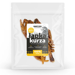 Uniszki Łapka Kurza Naturalny Przysmak Gryzak Dla Psa 20szt.
