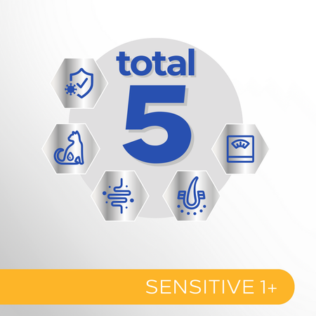 Perfect Fit Sensitive 1+ z Indykiem 7kg Sucha Karma Dla Wrażliwych Dorosłych Kotów