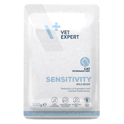 Vet Expert Sensitivity Mokra Karma Weterynaryjna Z Dzikiem 100g Dla Kotów Z Nietolerancją Pokarmową