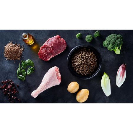 John Dog Premium Line Bezzbożowa Sucha Karma Dla Psów Małych Ras Indyk Z Wołowiną 12kg