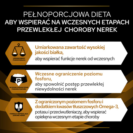 Purina Pro Plan Veterinary Diets NF Renal Function Mokra Karma Dla Kota 10x85g Niewydolność Nerek