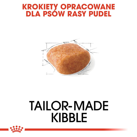 Royal Canin BHN Poodle Adult 1,5kg Karma Sucha Dla Psów Dorosłych Rasy Pudel Miniaturowy