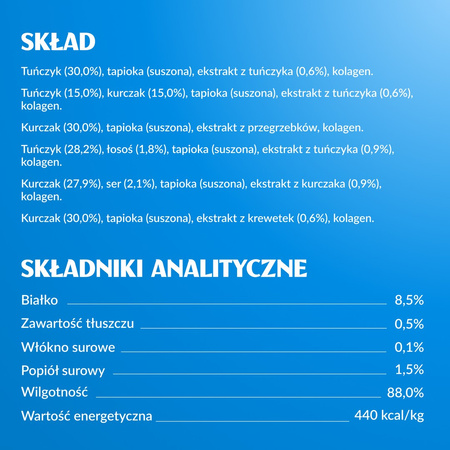 Inaba Cat Churu 160x14g (2240g) Kremowy Przysmak Dla Kota Pasta Mix z Tuńczykiem i Kurczakiem