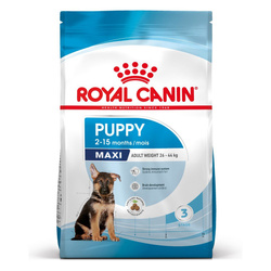 Royal Canin Maxi Puppy 4kg Karma Sucha Dla Szczeniąt Od 2 Do 15 Miesiąca Życia Ras Dużych