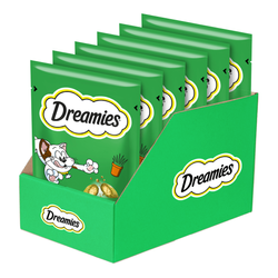 Dreamies Przysmak Dla Kota Chrupiące Paszteciki Z Nadzieniem Z Nutą Kocimiętki 6x60g