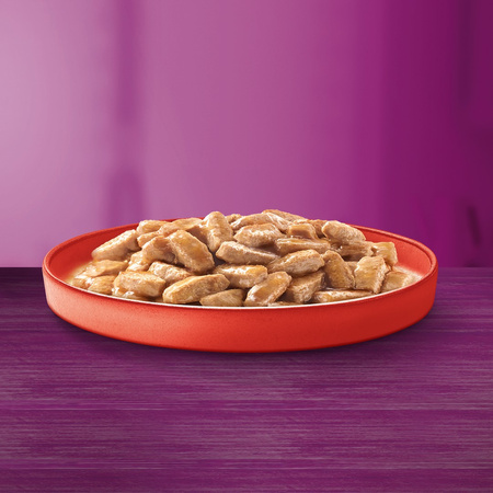 WHISKAS 1+ z Wołowiną w Sosie 24x400g Puszka Mokra karma dla kota 1+