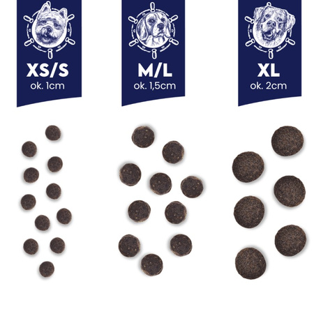 Baltica Excellent Adult Ryba Bałtycka z Kaczką M 12kg Bezzbożowa Sucha Karma Dla Psów Średnich Ras