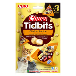Inaba Cat Churu Tidbits Chicken Recipe 3x12g Przysmak Dla Kota Z Kurczakiem