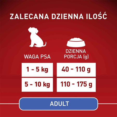 Purina ONE Mini Adult 1,5kg Sucha Karma z Wołowiną i Ryżem Dla Psów Małych Ras