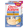 Inaba Cat Churu Kitten 20x14g Kremowy Przysmak Dla Kociąt Pasta Mix Kurczak I Tuńczyk