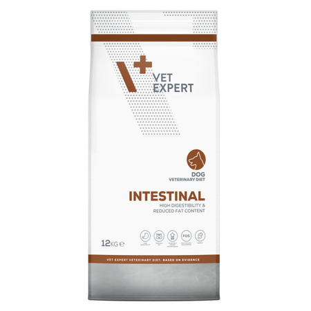 Vet Expert Intestinal Sucha Karma Weterynaryjna Dla Psa Z Drobiem 12kg Zaburzenia Trawienia