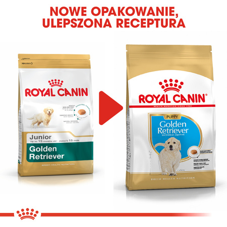 Royal Canin BHN Golden Retriever Puppy 12kg Karma Sucha Dla Szczeniąt Do 15 Miesiąca Rasy Golden Retriever