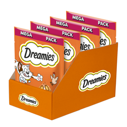 Dreamies z Pysznym Kurczakiem Mega Pack 4x180g Przysmaki dla kota