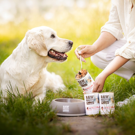 Raw Paleo Adult Monoprotein 400g Mokra Karma Dla Psa z Wieprzowiną