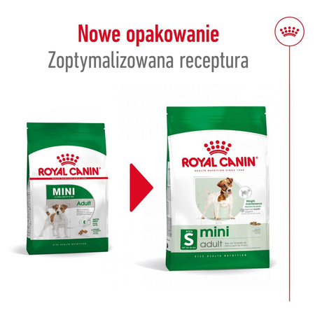 Royal Canin Adult Mini Sucha Karma Dla Psów Małych Ras 4kg