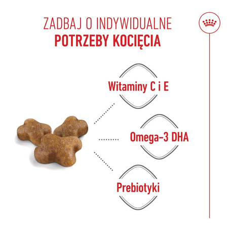 Royal Canin FHN Kitten 4kg Karma Sucha Dla Kociąt Od 4 Do 12 Miesiąca Życia