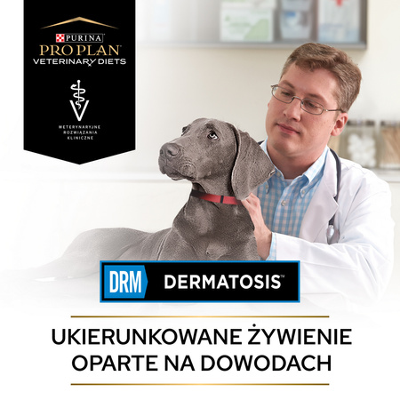 Purina Pro Plan Veterinary Diets Dermatosis Sucha Karma Dla Psa 12kg Zdrowa Skóra I Sierść