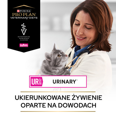 Purina Pro Plan Veterinary Diets UR Urinary Mokra Karma Dla Kota Z Kurczakiem 10x85g Przeciw Kamieniom Struwitowym