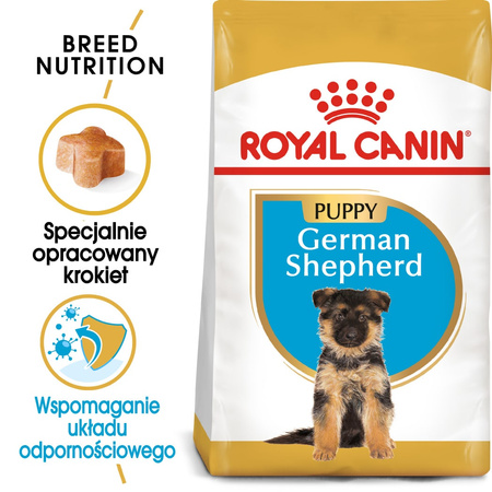 Royal Canin BHN German Shepherd Puppy 3kg Karma Sucha Dla Szczeniąt Do 15 Miesiąca Rasy Owczarek Niemiecki