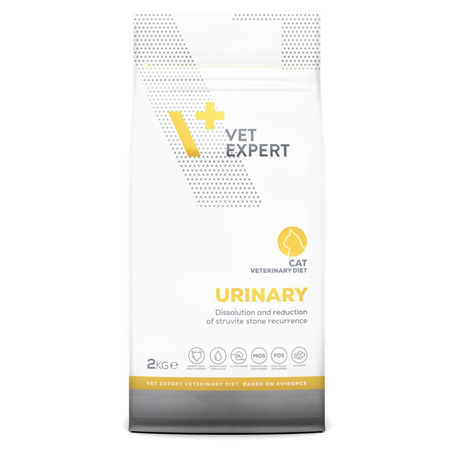 Vet Expert Urinary Sucha Karma Weterynaryjna Dla Kota Z Drobiem 2kg Przeciw Kamieniom Struwitowym