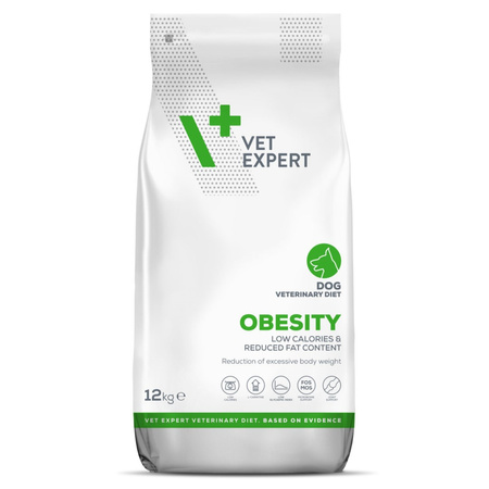 Vet Expert Obesity Sucha Karma Weterynaryjna Dla Psa Z Drobiem 12kg Redukcja Masy Ciała