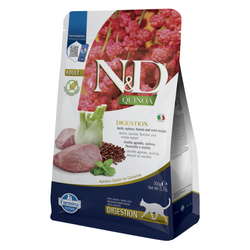 Farmina N&D Cat Quinoa Digestion Lamb & Fennel 300g Sucha Karma z Jagnięciną Dla Kota Zaburzenia Trawienia