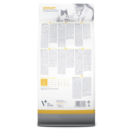 Vet Expert Urinary Sucha Karma Weterynaryjna Dla Kota Z Drobiem 2kg Przeciw Kamieniom Struwitowym