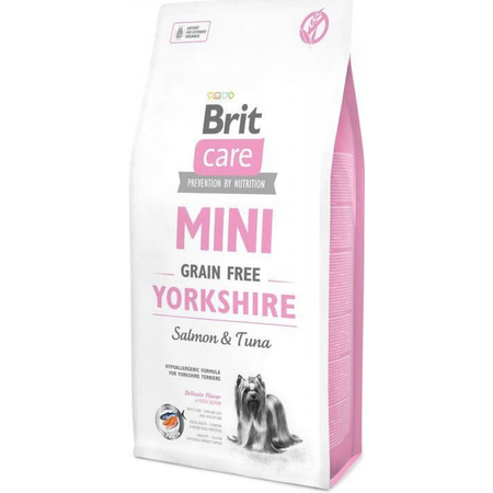 BRIT CARE Sucha Karma Premium Bezzbożowa dla Psów Rasy Yorkshire Terrier Łosoś Tuńczyk 2kg
