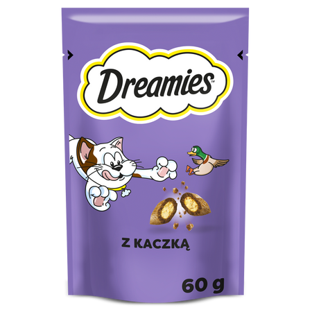 Dreamies z Wyśmienitą Kaczką 4x60g Przysmak Dla Kota
