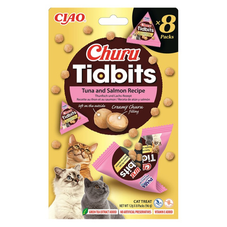 Inaba Cat Churu Tidbits 32x12g Przysmak Dla Kota Mix 4 Smaków