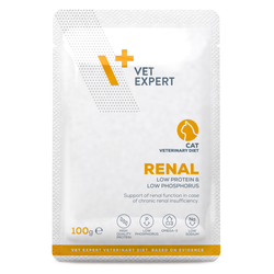 VetExpert Veterinary Diet Renal Cat 100g Mokra Weterynaryjna Karma Dla Kotów Z Niewydolnością Nerek
