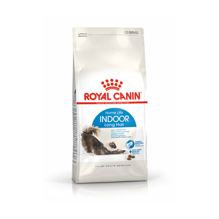 Royal Canin Indoor Long Hair 10kg + Indoor Sterilized 12x85g Karma Dla Dorosłych Kotów