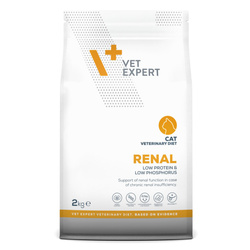 VetExpert Veterinary Diet Renal Cat 2kg Sucha Weterynaryjna Karma Dla Kotów Z Niewydolnością Nerek