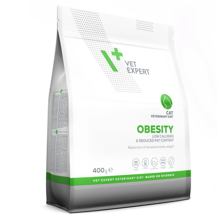Vet Expert Obesity Sucha Karma Dietetyczna Dla Kota Z Drobiem 400g Redukcja Masy Ciała
