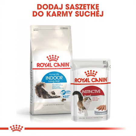 Royal Canin Indoor Long Hair 4kg Karma Sucha Dla Kotów Dorosłych Długowłosych Przebywających Wyłącznie W Domu