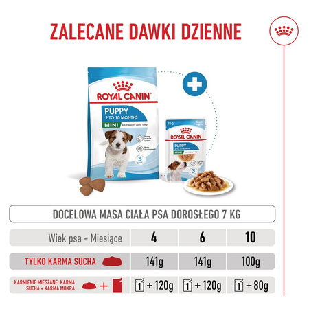 Royal Canin Mini Puppy 8kg Karma Sucha Dla Szczeniąt Od 2 Do 10 Miesiąca Życia, Ras Małych
