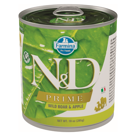 Farmina N&D Dog Prime Boar Apple 285g Karma Dla Psa z Dzikiem i Jabłkiem