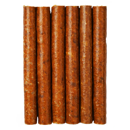 Uniszki Superdogs Skrzydlaty Wojownik Kabanosy 100g Naturalny Przysmak Dla Psa Z Indyka