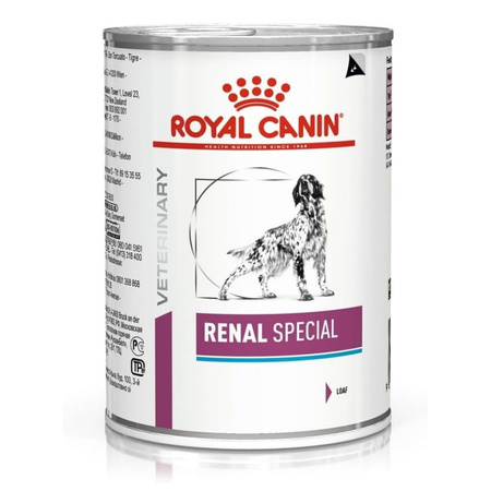 Royal Canin Veterinary VHN Renal Special 410g Mokra Karma Pasztet Dla Psów z Niewydolnością Nerek