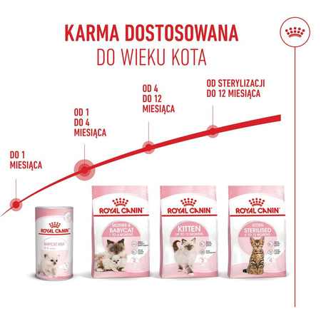 Royal Canin Mother&Babycat 2kg Karma Sucha Dla Kotek W Okresie Ciąży Laktacji i Kociąt Od 1 Do 4 Miesiąca Życia