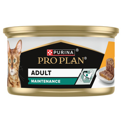 Purina Pro Plan Adult Maintenance 85g Mokra Karma Dla Kota Wilgotny Pasztet z Kurczakiem