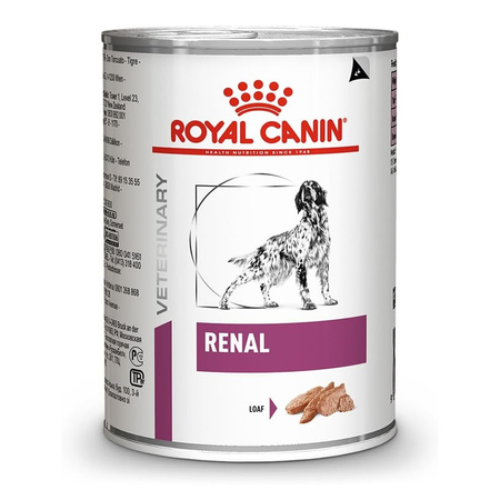 Royal Canin Veterinary VHN Renal 410g Mokra Karma Pasztet Dla Psów z Niewydolnością Nerek